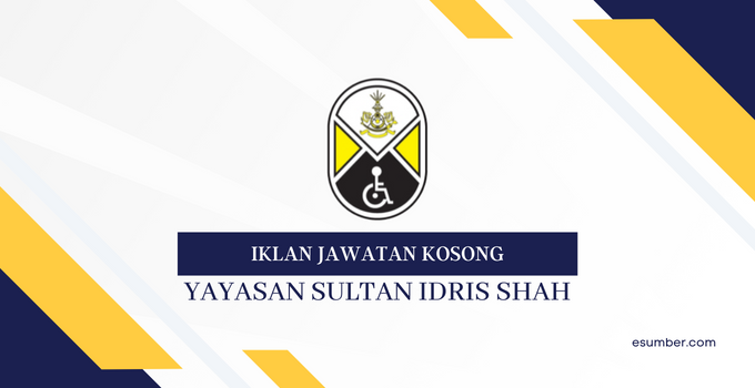 Jawatan Kosong Yayasan Sultan Idris Shah, Ipoh